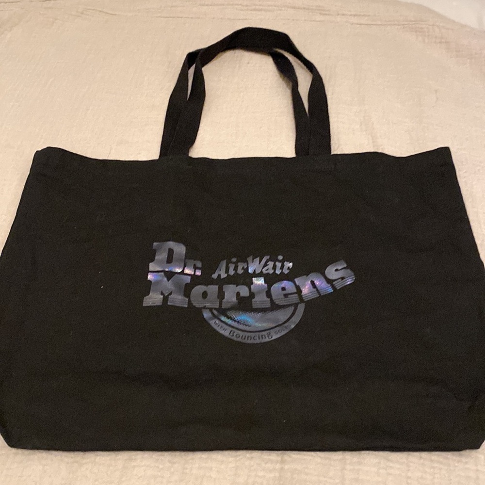 LEYO NEW YORK & BLACK DR. MARTENS & FARMER GREEN BAG . Set 3 Reusable bags - Picture 7 of 12